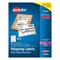 Avery Products Corporation 27900 White Shipping Labels with Paper Receipts&#x26;#44; 4.93 x 6.3 in. Pack 100